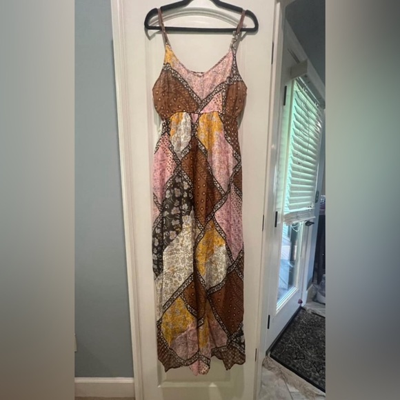 RAGA Anthropologie Patchwork Dress | M - Picture 6 of 7